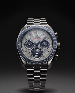OMEGA Launches The Speedmaster Moonphase Meteorite