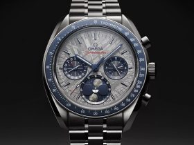 OMEGA Launches The Speedmaster Moonphase Meteorite