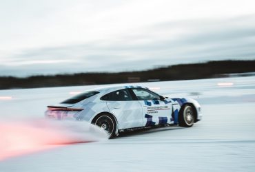 Ice Drift | Porsche Taycan Sets New Guinness World Record