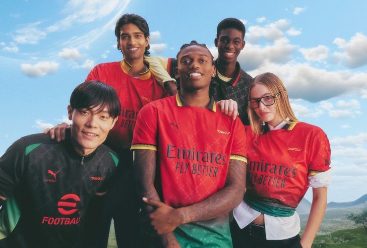 PUMA, AC Milan and Off-White Unveil Bold Kits Celebrating Unity