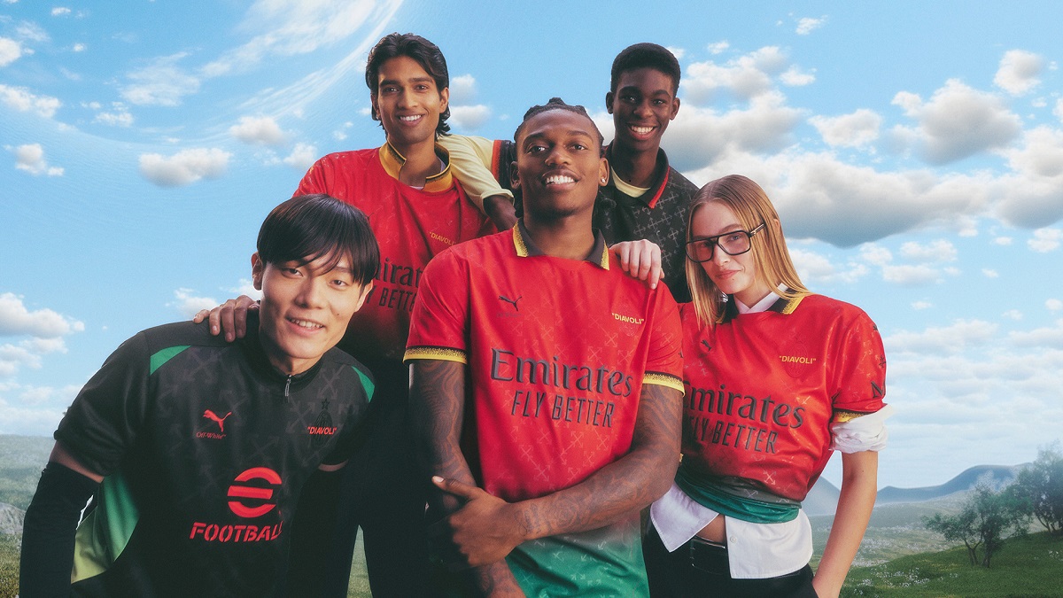 PUMA, AC Milan and Off-White Unveil Bold Kits Celebrating Unity