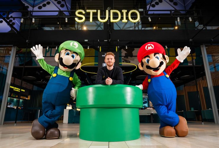 EE is teaming up with Nintendo to bring the Mushroom Kingdom to Westfield White City