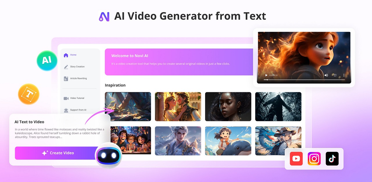 Emotional Animation | Novi AI Debuts Ghibli-Style Video Generator
