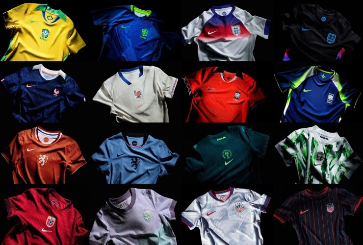 Nike’s 2025 National Team Kits Bring Striking Design to the Pitch