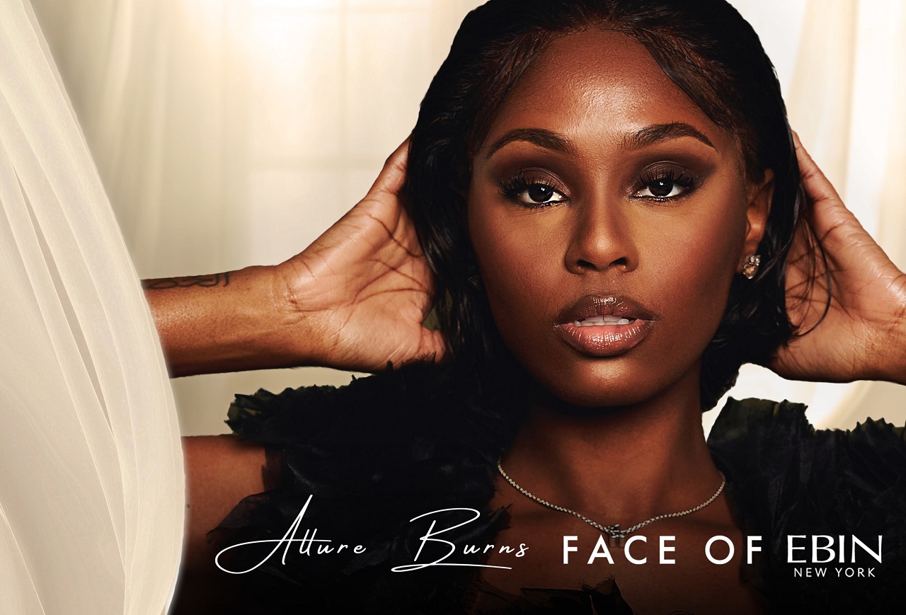 EBIN New York Names Allure Burns as the Face of EBIN