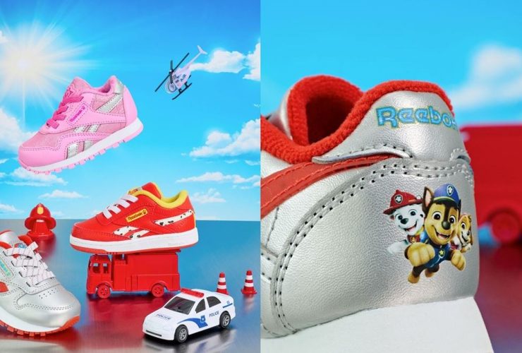 PAW Patrol Pups, Reebok Launch New Kids’ Collection