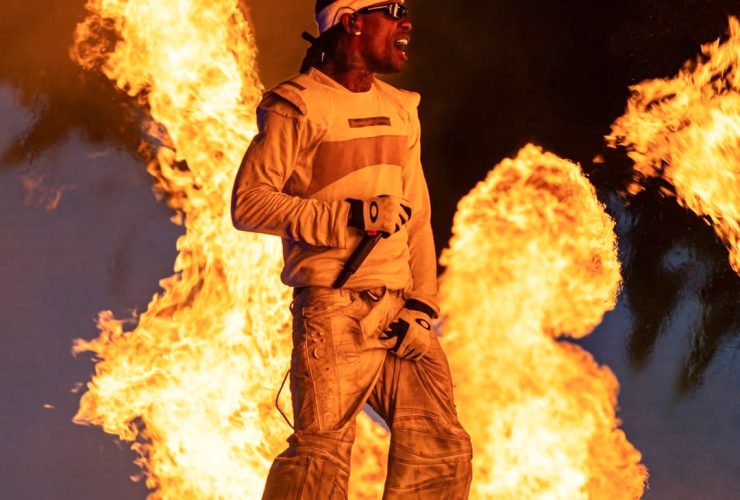 Travis Scott in New Delhi, India