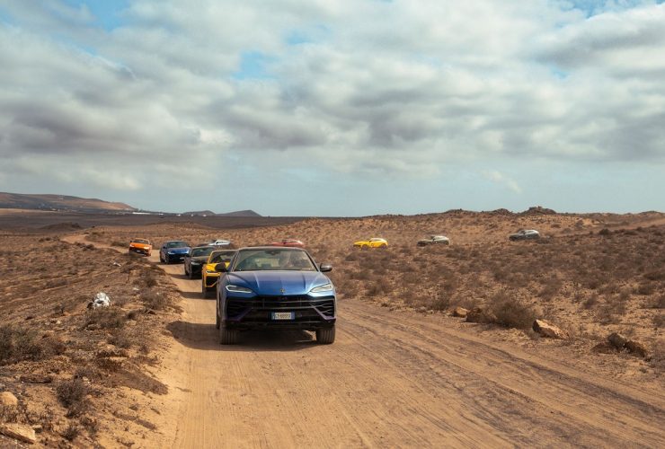 Exploring the untamed beauty of Lanzarote with Lamborghini Urus SE