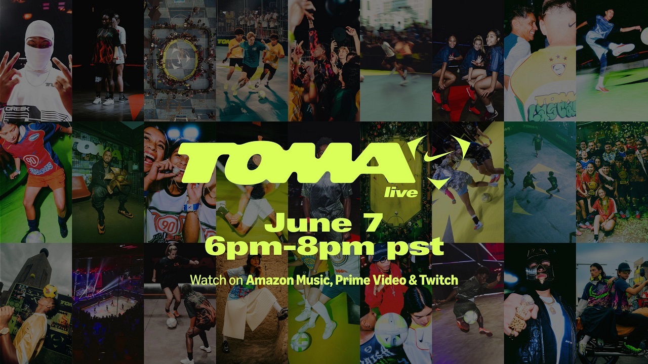 Nike Puts Global Spotlight on Street Footballers with Toma Live