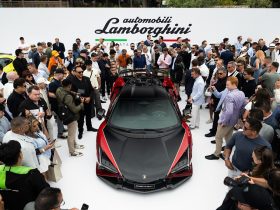 Automobili Lamborghini Unveils Revuelto SV at The Quail