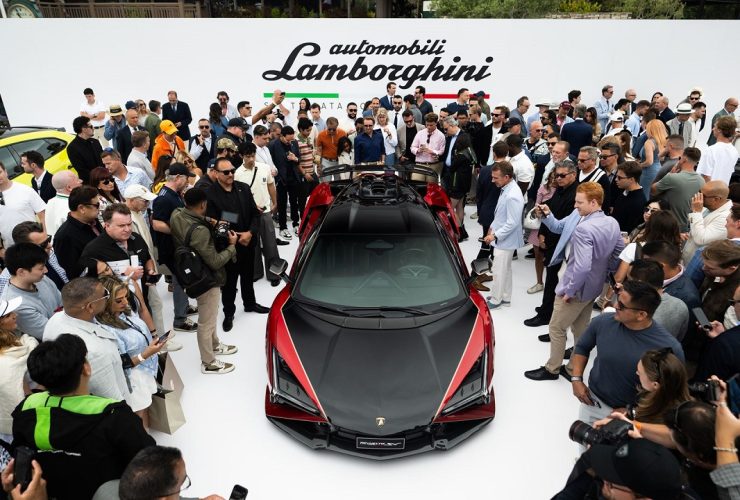 Automobili Lamborghini Unveils Revuelto SV at The Quail